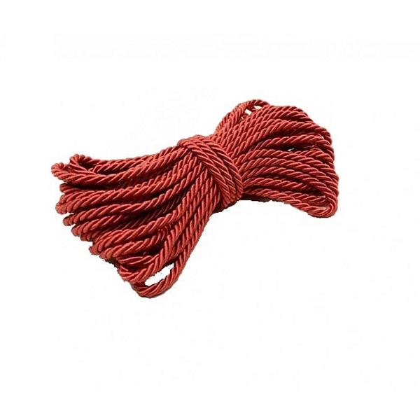 CORDA PARA BONDAGE AMARRAÇÃO BDSM 10MT SHIBARI VERMELHA