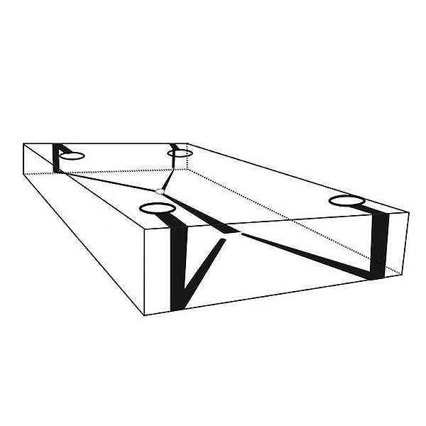 SEPARADOR DE TORNOZELOS COM ALGEMA PARA CAMA