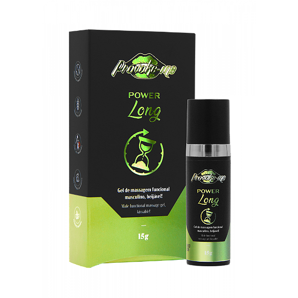 POWER LONG GEL RETARDANTE BEIJÁVEL 15G PROVOKE-ME