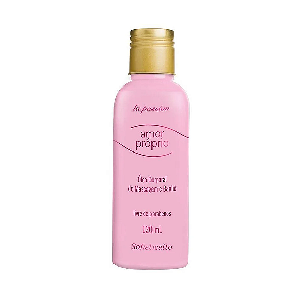 ÓLEO DE MASSAGEM CORPORAL AMOR PRÓPRIO 120ML
