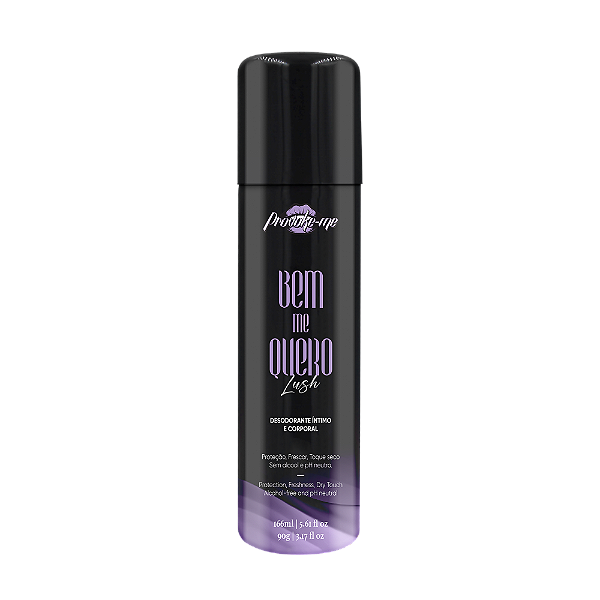 BEM ME QUERO LUSH DESODORANTE ÍNTIMO E CORPORAL 166ML