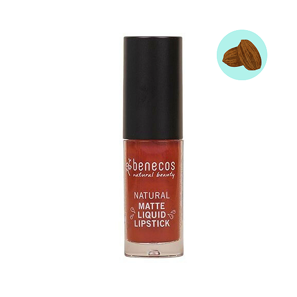 Batom Líquido Natural Matte Trust in Rust 5ml - Benecos