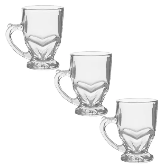 CONJUNTO 3 CANECAS P/ CAFÉ