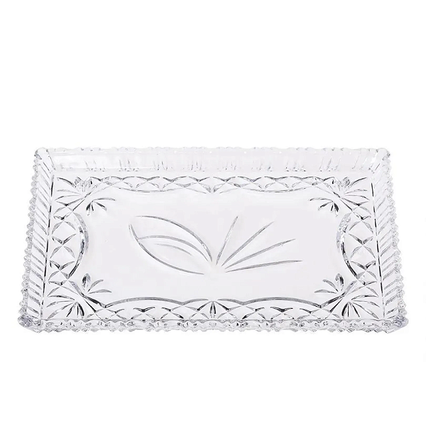 Travessa Cristal Janine 29,5x19,5cm