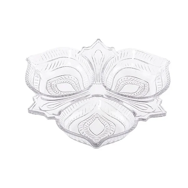 Petisqueira Lyor Vintage De Cristal Incolor