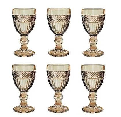 Jogo 6 Taças 60ml Para Licor Palace Âmbar Luster L'Hermitage 60ml