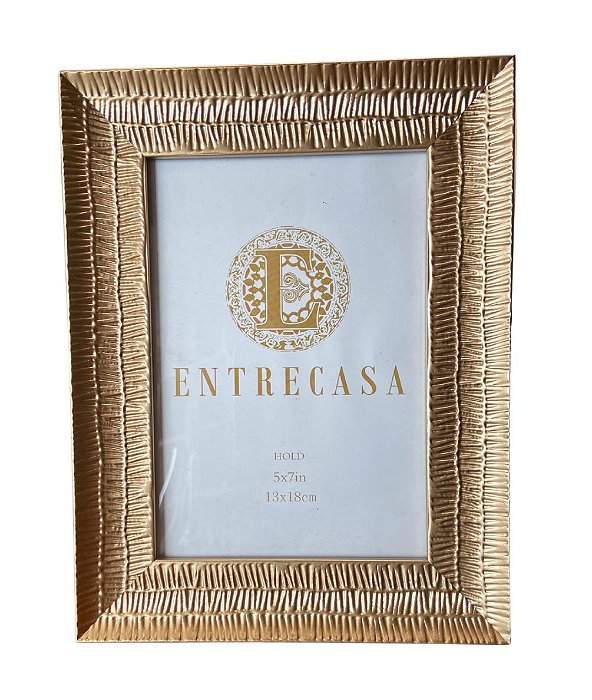 Porta-Retrato Elegance Dourado 13x18cm