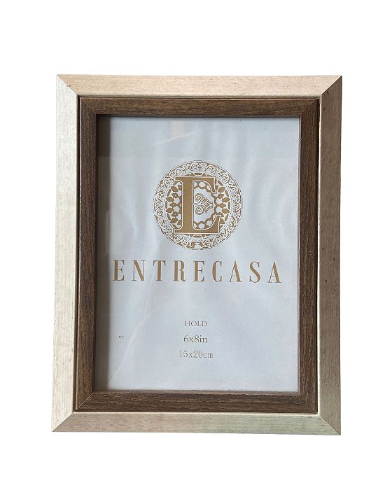 Porta-Retrato Amadeirado 15x20cm Bicolor