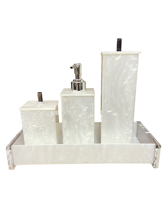 Kit Banheiro em acrílico - 4 peças