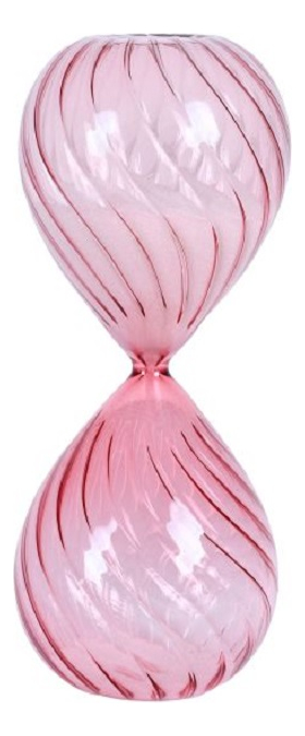Ampulheta De Vidro 15 Minutos- Rosê