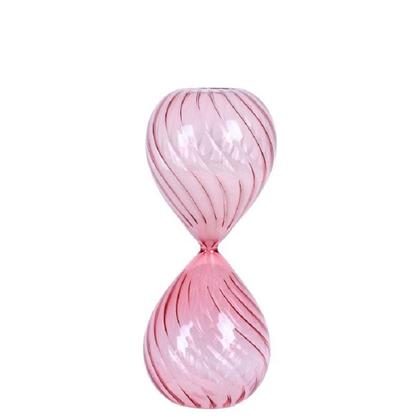 Ampulheta De Vidro 5 Minutos- Rosê