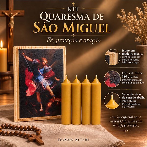 Kit Quaresma de São Miguel Arcanjo