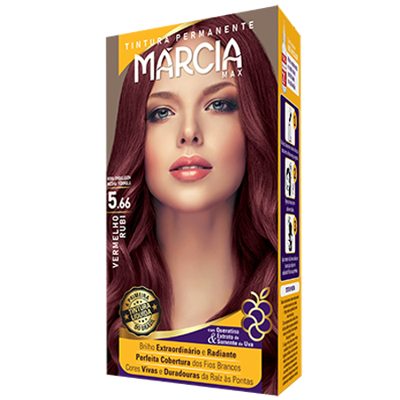 Tintura Líquida Márcia Vermelho Rubí 5.66