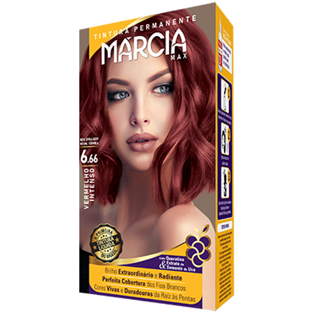 Tintura Líquida Márcia Vermelho Intenso 6.66