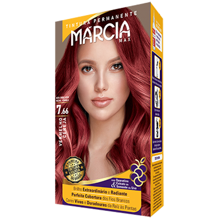 Tintura Líquida Márcia Vermelho Cereja 7.66