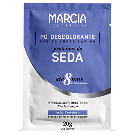 Descolorante Márcia Proteínas da Seda 20g