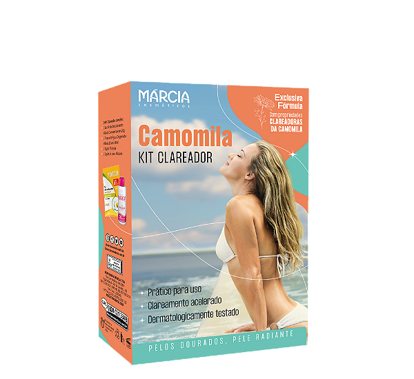 Kit Clareador Márcia Camomila
