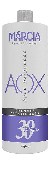 ÁGUA OXIGENADA AOX MARCIA 30V 900ML