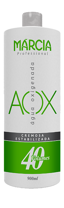 ÁGUA OXIGENADA AOX MARCIA 40V 900ML