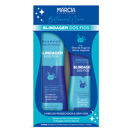 PACK Sh+Cond Blindagem dos Fios Botanical Care - ARGAN - 525ml