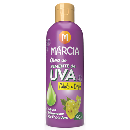 Óleo Multiuso Semente de Uva Márcia 90ml