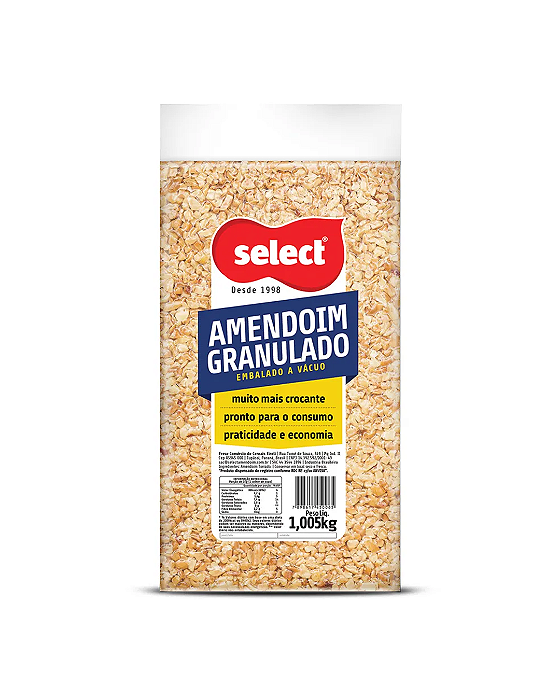 Amendoim Granulado SELECT 1,005kg