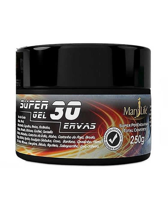 Super Gel 30 ervas 250g