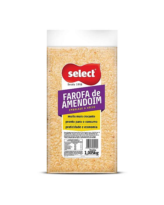 Farofa De Amendoim Select 1,005kg