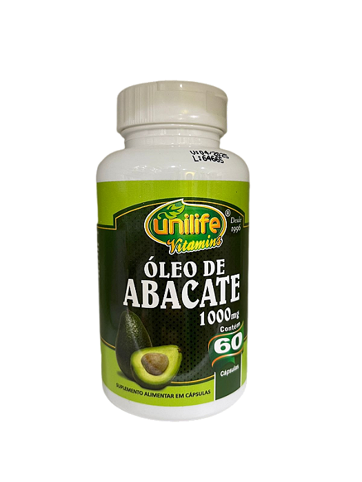 Óleo de Abacate - 60 cápsulas