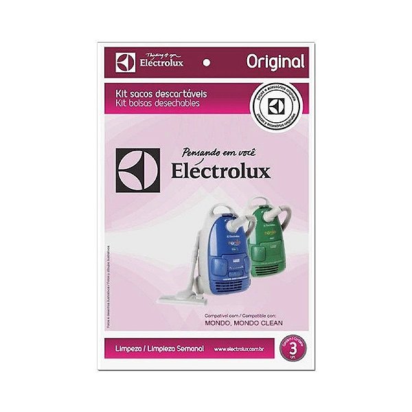 SACO ASPIRAD. ELECTROLUX MONDO ORIGINAL