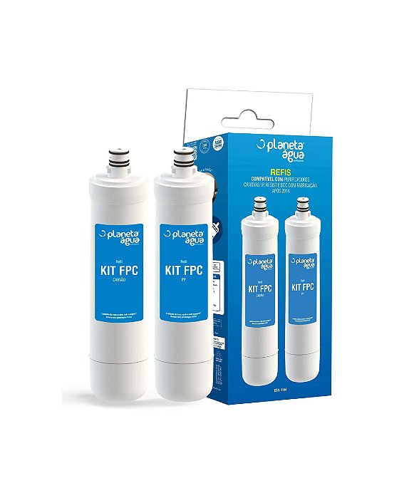 REFIL CANOVAS KIT C/ 2 -  PPF5 / T33 ( LP LIFE BCC ) FPC PLANETA ÁGUA
