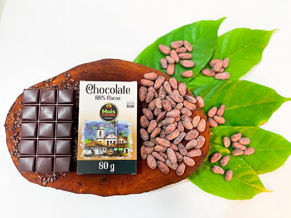 Chocolate 88% cacau.