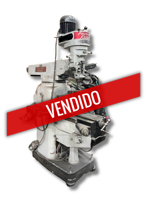 Fresadora Kondia Powermill FV-1 revisada — robusta e pronta para uso