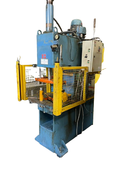 Prensa Hidráulica DUPLA HIDRAL-MAC 20T Industrial Robusta e Precisa