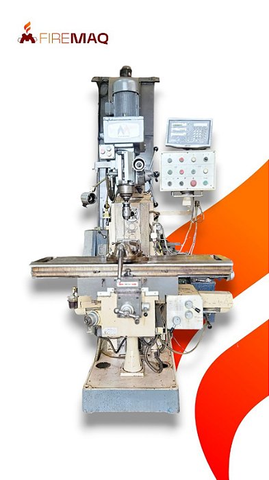 Fresadora Ferramenteira Atlasmaq FER-40A4 ISO 40 Ano 2009