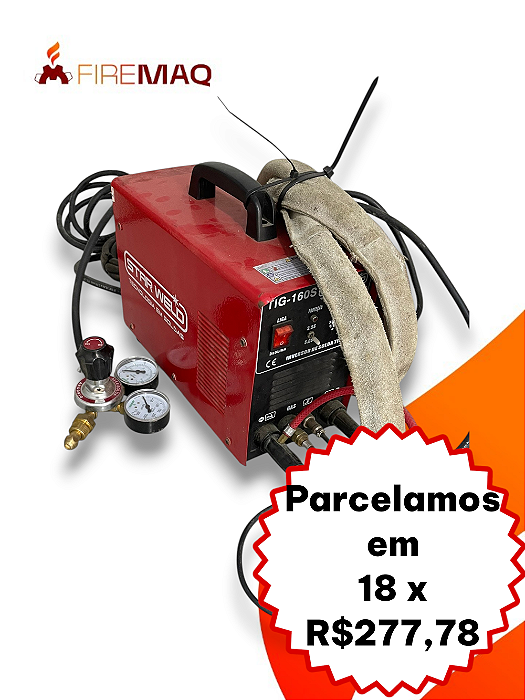 Inversora TIG 160A Star Weld TIG-160S 220V Profissional