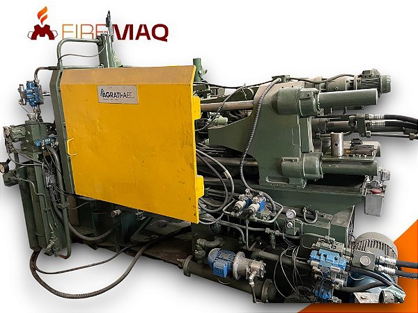 Injetora Zamac Agratti 125T Industrial Alta Produção FIRE-MAQ