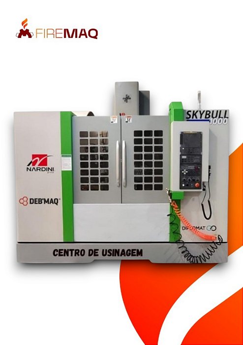 Centro de Usinagem Skybull 500 CNC 10.000RPM BT40 | FIRE-MAQ