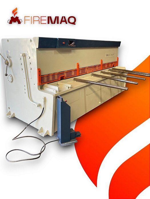 Guilhotina Hidráulica Braffemam GH 30100R 3000mm x 10mm