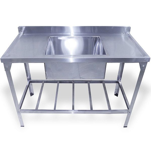 PIA TOTAL INOX 117X55CM INNAL COM 1 CUBA
