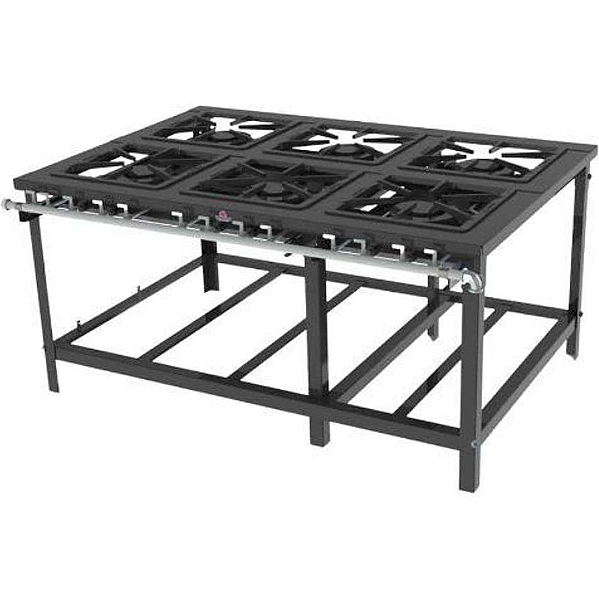 FOGAO 06 BOCAS PROGAS PMD600 40X40 6DUPL