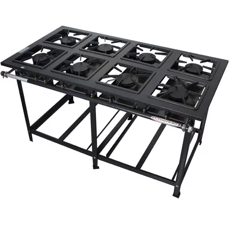 FOGAO 08 BOCAS INNAL FLP8BS 30X30 SIMPLE