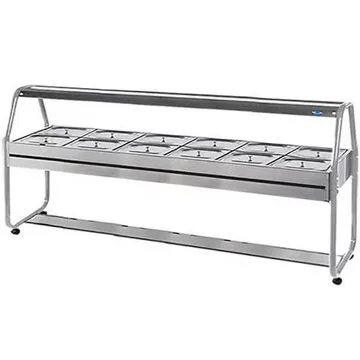 BUFFET SALADA 12GN IBET SS12 COM LAMPADA