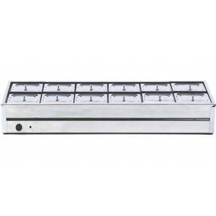 BUFFET TERMICO 12GN IBET BMT12 DE MESA