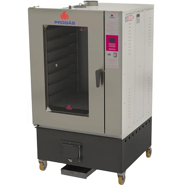 FORNO TURBO LENHA PROGAS PRTLF8000ST BIV