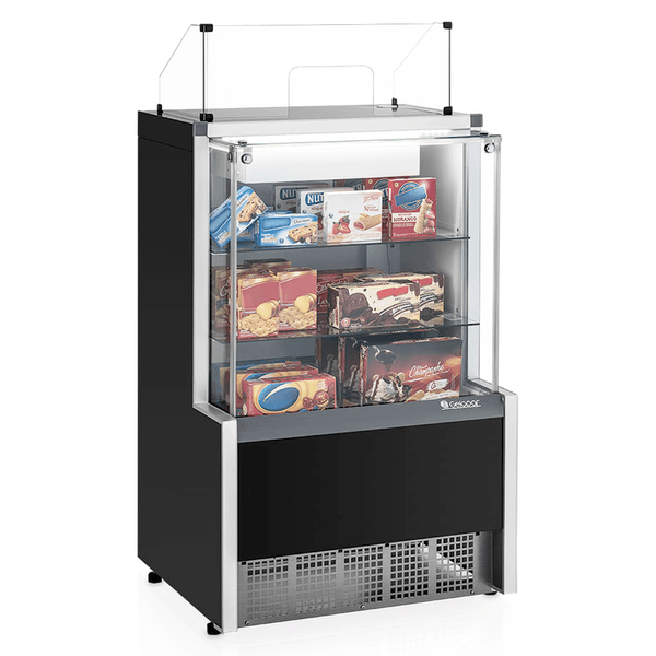 VITRINE CAIXA 075M GELOPAR MPXA075 PR