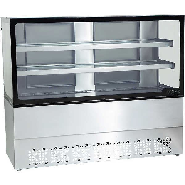 VITRINE ESTUFA 150M POLAR NBVE150I INOX