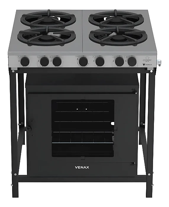 FOGAO 04 BOCAS VENAX FFI4302 COM FORNO