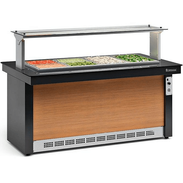 BUFFET SALADA 08GN GELOPAR GBRF175PR SEM