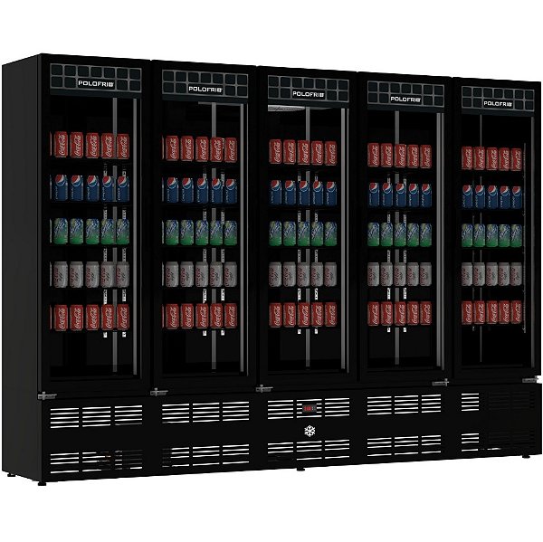 EXPOSITOR 05 PORTAS POLOFRIO 2432 BEBIDA